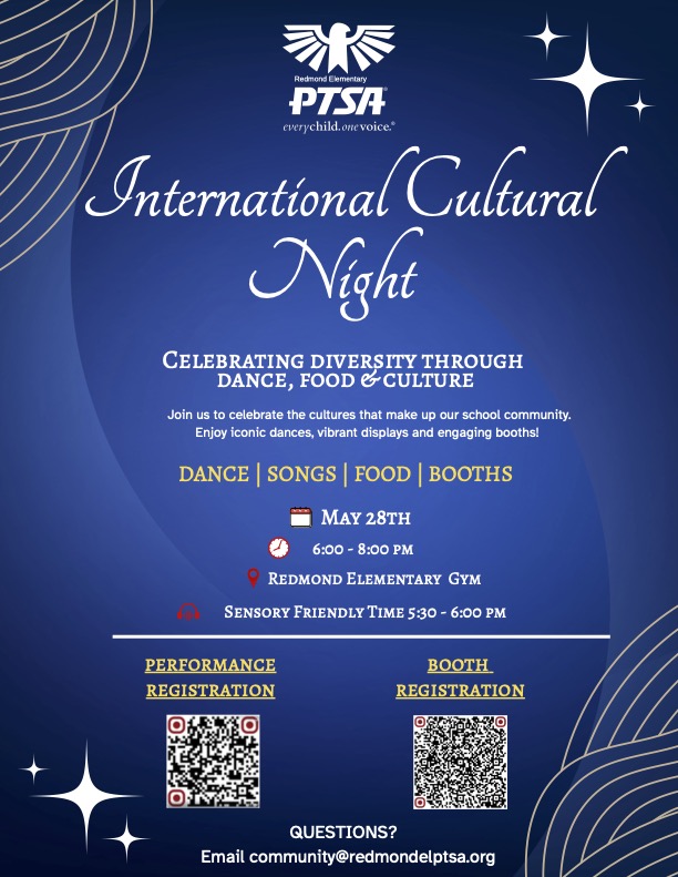 International Culture Night 2026 Flyer